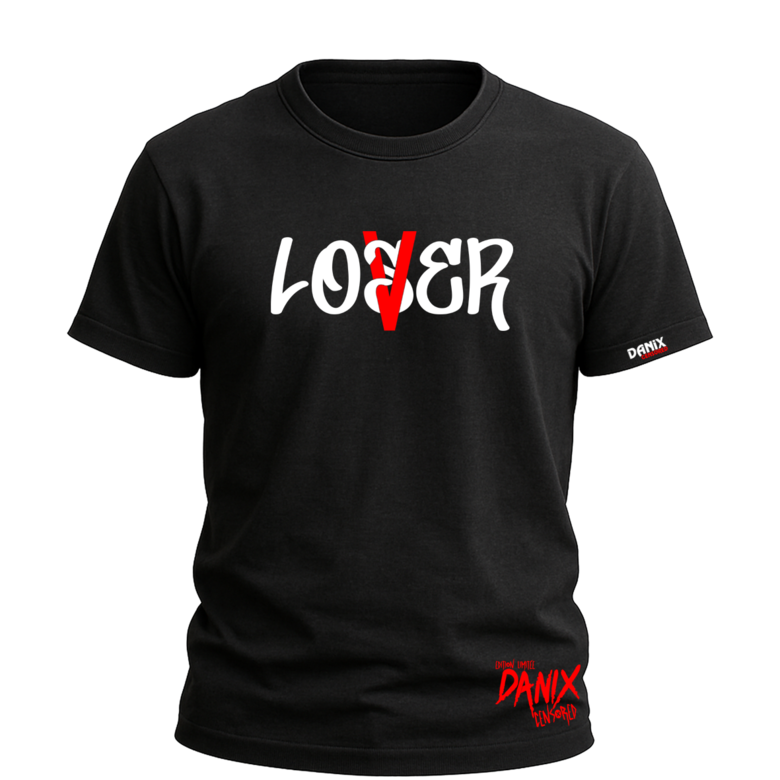 Tshirt LOVER LOSER [DANIX CENSORED]
